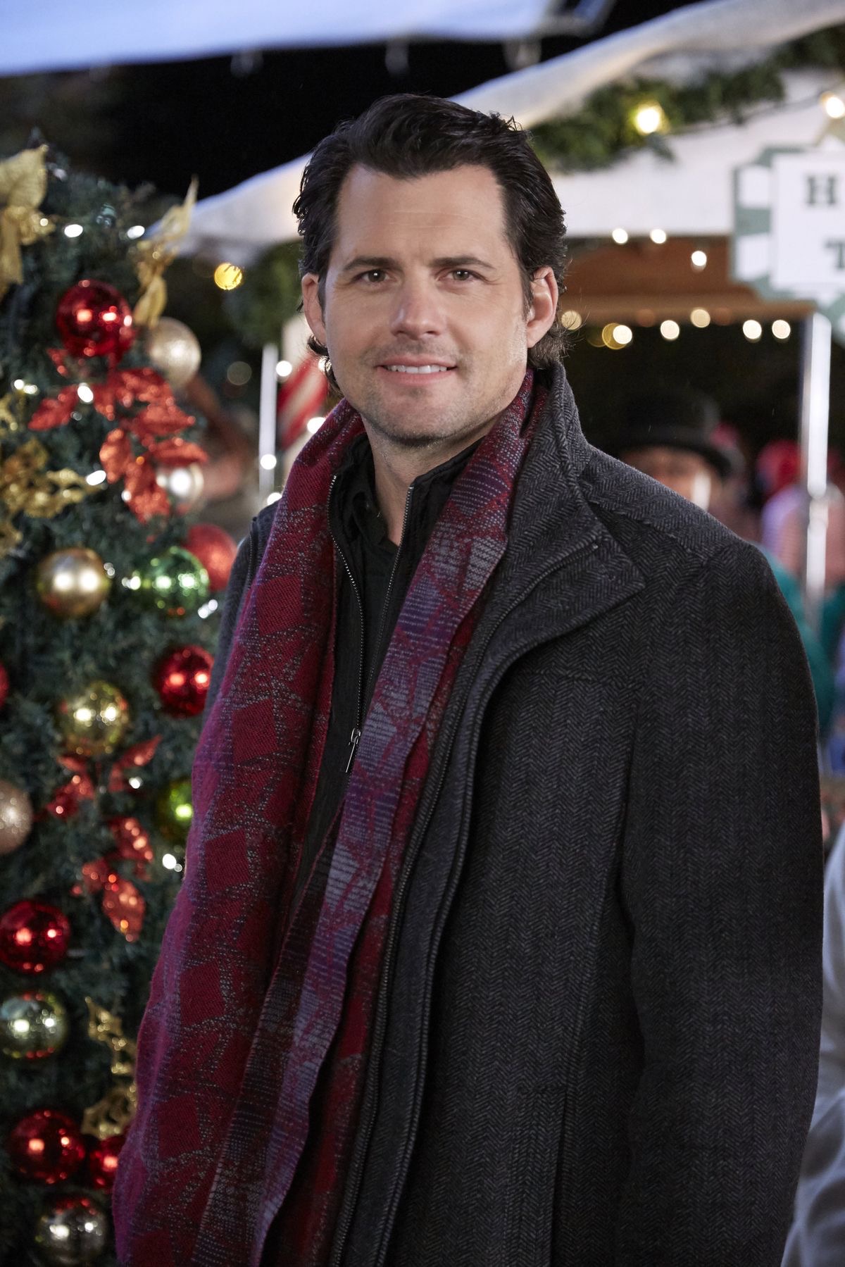 Kristoffer Polaha, actor, in a cinematic portrait